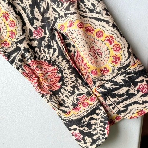 Ralph Lauren ~ Colorful Ruffled Print Blouse - Picture 10 of 11